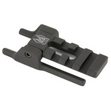 Fits Streamlight TLR-1, TLR-2 and L3 / Insight M3 and M6, Lightweight Mount, Full Size, Type III Hard Coat Anodized Matte Black Finish, Slim Line, HK USP GGG-1133SP
