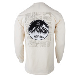 OEM Born in Austria, Long Sleeve T-Shirt, Medium, Tan 96072