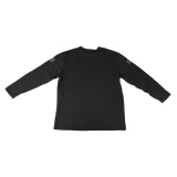 Performance, Long Sleeve Shirt, Polyester/Spandex Material, XXLarge, Black and White AP96435