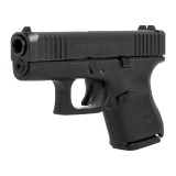 27, GEN 5, Semi-automatic, Striker Fired, Sub-Compact, 40 S&W, 3.43", Black, Polymer, 9 Rounds, 3 Mags, Fixed Sights, DLC G275US