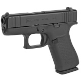 43X, Semi-automatic, Striker Fired, Sub-Compact, 9MM, 3.41", Black, 10Rd, 2 Mags, Fixed Sights, Polymer, Matte G43XAUT