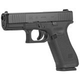 45, Striker Fired, Semi-automatic, Polymer Frame Pistol, Compact, 9MM, 4.02" Barrel, DLC Finish, Black, Fixed Sights, 17 Rounds, Interchangeable Backstraps, 3 Magazines G4517AUT