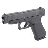 48, Semi-automatic, Striker Fired, Compact, 9MM, 4.17", Black, 10 Rounds, 2 Magazines, Fixed Sights, Polymer, Matte G48FRUS