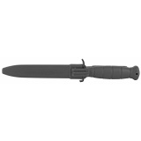 Field Knife With Root Saw Black 6.5 Inch Blade