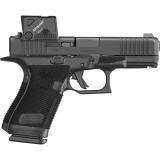 19 GEN 6 COA, Semi-automatic, Striker Fired, Polymer Frame Pistol, Compact, 9MM, 4.02" Barrel, DLC Finish, Fixed Sights, Aimpoint COA Optic, 10 Rounds, 3 Magazines P61950B01DC8A3