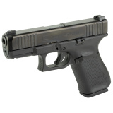 19 Gen 5, Semi-automatic, Striker Fired, Polymer Frame Pistol, Compact, 9MM, 4.02" Barrel, DLC Finish, Black, Extended Controls, Glock Night Sights, 10 Rounds, 3 Magazines PA195S731