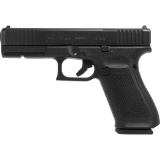 21 Gen5 MOS, Striker Fired, Semi-automatic, Polymer Frame Pistol, Full Size, 45ACP, 4.61" Barrel, nDLC Finish, Black, Fixed Sights, Optics Ready, 10 Rounds, 3 Magazines, Comes with Glock OEM Adapter Plate 06 for Trijicon RMR Footprint PA215S201MOS
