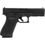 21 Gen5 MOS, Striker Fired, Semi-automatic, Polymer Frame Pistol, Full Size, 45ACP, 4.61" Barrel, nDLC Finish, Black, Fixed Sights, Optics Ready, 10 Rounds, 3 Magazines, Comes with Glock OEM Adapter Plate 06 for Trijicon RMR Footprint PA215S201MOS