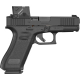 Glock 45 Gen5 A-Cut | 9x19mm, 4.02" Barrel, Aimpoint COA Optic, Three 17rd Magazines, Black Front & Rear Sights, nDLC Finish, PA455SB03MOS8A3