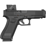 Glock 47 Gen5 A-Cut | 9x19mm, 4.49" Barrel, Aimpoint COA Optic, Three 10rd Magazines, Black Front & Rear Sights, nDLC Finish, PA475SB01MOS8A3