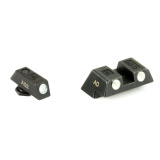 Glock OEM Night Sights, 6.1mm, Fits Glock 42 & 43, Green Dot, Steel 39930