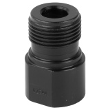 OEM Threaded Adapter for Glock 44 1/2X28, Black 50505