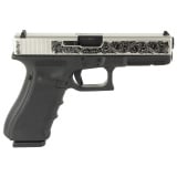17, GEN 4, TALO Exclusive, Semi-automatic, Striker Fired, Full Size, 9MM, 4.49", Black, Interchangeable, 17 Rounds, 3 Mags, Fixed Sights, Polymer, Stainless PVD, Polished Armory Grade Cut Engraved Scrollwork 13209