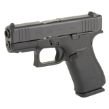 G43X | 9mm, 3.41in Barrel, Railed Dust Cover, Two 10rd Magazines, Black Finish, Made in USA