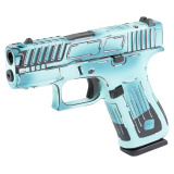 43XC, Semi-automatic, Striker Fired, 9MM, 3.41" Ported Barrel, Optic Ready, Cerakote Finish, Anime Blue, 10 Rounds, 2 Magazines UX4350204FRN
