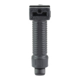 GPS.02, Bipod, Fits Picatinny, Standard Attachment, Black, Aluminum Legs, 5.75"-8.25" GPS-AL