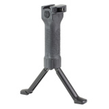 GPS V2, Bipod, Fits Picatinny Rail, Cam Lever, Attachment, Black, Aluminum Legs GPS-V2-AL-CL