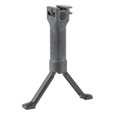 GPS V2, Bipod, Fits Picatinny Rail, Cam Lever, Attachment, Black, Aluminum Legs GPS-V2-AL-CL