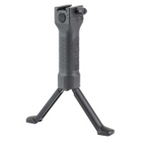 GPS V2, Bipod, Fits Picatinny Rail, Standard Attachment, Black, Aluminum Legs GPS-V2-AL