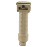 Law Enforcement Grip Pod, Fits Picatinny, All Polymer Construction, Cam Lever, Tan Finish GPS-LET-CL