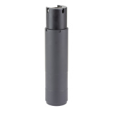 GP-NATO, Suppressor, 5.56 NATO, 6.5"L X 1.5"W, 17-4PH Stainless Steel, Full Auto Rated, Fits Most 22mm NATO A1/A2 Flash Hider & Griffin's Gate-LOK Hammer Comp, Black GAGPNGOV-W