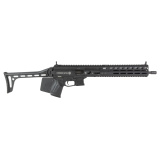 Stribog SP9A1, Semi-automatic Rifle, 9MM, 16" Threaded Barrel, 1/2X28 Thread Pitch, Ambidextrous Controls, Fixed Stock, M-LOK Handguard, Matte Finish, Black, 10 Rounds, 3 Magazines, California Compliant 810091158142