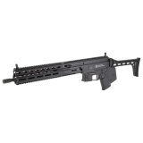 Stribog SP9A1, Semi-automatic Rifle, 9MM, 16" Threaded Barrel, 1/2X28 Thread Pitch, Ambidextrous Controls, Fixed Stock, M-LOK Handguard, Matte Finish, Black, 10 Rounds, 3 Magazines, California Compliant 810091158142