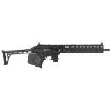 Stribog SP9A3, Semi-automatic Rifle, 9MM, 16" Threaded Barrel, 1/2X28 Thread Pitch, Ambidextrous Controls, Fixed Stock, M-LOK Handguard, Matte Finish, Black, 10 Rounds, 3 Magazines, California Compliant 810091158166