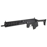 Stribog SP9A3, Semi-automatic Rifle, 9MM, 16" Threaded Barrel, 1/2X28 Thread Pitch, Ambidextrous Controls, Fixed Stock, M-LOK Handguard, Matte Finish, Black, 10 Rounds, 3 Magazines, California Compliant 810091158166