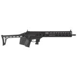 Stribog SP9A3G, Semi-automatic Rifle, 9MM, 16" Threaded Barrel, 1/2X28 Thread Pitch, Ambidextrous Controls, Fixed Stock, M-LOK Handguard, Matte Finish, Black, 10 Rounds, 3 Magazines, California Compliant 810091158180