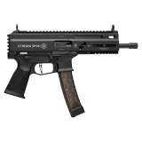 Stribog, Semi-automatic Pistol, 9MM, 8" Threaded Barrel, Aluminum Frame, Black Finish, 20Rd, 2 Magazines, MLOK Accessory Mounts GPSP9A1