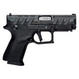 Q1S, Semi-automatic, Striker Fired, Compact, Polymer Frame Pistol, 3.66" Barrel, Trigger Safety, Matte Finish, Black, 3-Dot Sights, (4)-Optic Adapter Plates, 12 Rounds, 3 Magazines 8588005944670