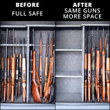 Rifle Rod 20 pack starter kit includes 20 rods and fabric size 15" x 30" RR20SK