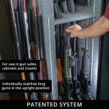 Rifle Rod 20 pack starter kit includes 20 rods and fabric size 15" x 30" RR20SK