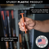 Rifle Rod 20 pack starter kit includes 20 rods and fabric size 15" x 30" RR20SK