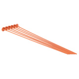 Rifle Rods, Fit .22 Caliber and Larger, 16" Length, Orange, 6 Pack RR6-EXP-OR