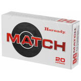 ELD Match Rifle Ammunition |6.5mm Creedmoor 147 Grain ELD Box of 20 Rounds