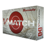 V-MATCH, 224 Valkyrie, 62 Grain, ELD-VT Bullet, 20 Round Box 81533