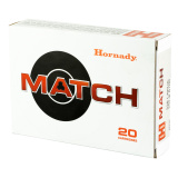 Match Rifle Ammunition .338 Lapua 250 Grain Boattail Hollow Point Match