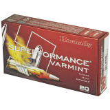 Superformance Varmint, 222 Remington, 50 Grain, V-Max, 20 Round Box 8316