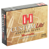 Custom Lite Slug 20 Gauge 2.75 Inch 1600 FPS 250 Grain FTX 5 Per Box