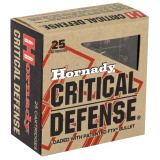 Critical Defense, 25 ACP, 35 Grain, FlexTip, 25 Round Box 90014