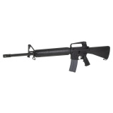 M16A2, Semi-automatic, AR, 5.56 NATO, 20" Threaded Barrel, 1/2X28 Thread Pitch, Anodized Finish, Black, A2 Pistol Grip, Fixed Stock, Carry Handle Iron Sights, 30 Rounds, 1 Magazine HR51655152812