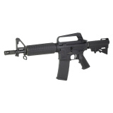 Commando, Semi-automatic, Striker Fired, Aluminum Frame Pistol, .300 Blackout, 10.5" Threaded Barrel, 5/8X24 Thread Pitch, Anodized Finish, Black, A2 Pistol Grip, HAR-15 Adjustable Pistol Brace, Carry Handle Iron Sights, Manual Safety, 30 Rounds, 1 Magaz