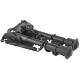 Bipod, Fixed, Black, 6"-9" 1A2-BR2