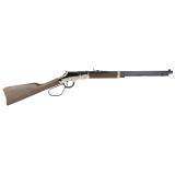 Silver Boy Large Loop, Lever Action Rifle, 22LR, 20" Octagon Barrel, Silver Receiver, Walnut Stock, Adjustable Sights, 16 Rounds H004SL