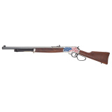 H10 America's 250th Anniversary Tribute Edition, Lever Action Rifle, 45-70 Government, 22" Barrel, Octagon Blued Steel, Straight Grip Fancy American Walnut Stock, American Flag Cerakote, Adjustable Semi-Buckhorn Rear Sight with Diamond Insert, Brass Bead
