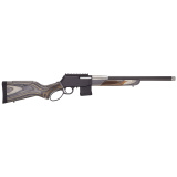 H23 SPD Predator, Lever Action Rifle, 223 Remington/5.56 NATO, 18" Carbon Fiber Barrel, Threaded 1/2X28,  Black, Gray Laminate Checkered Buttstock & Forearm, 10 Rounds, 1 Magazine, Includes Harris S-LM Bipod H023-223XCF