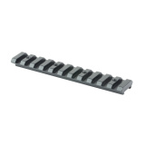 H001/2/3 Series, 1 Piece Base, Fits 3/8" Dovetail Mount, Matte Finish, Black, Picatinny Adapter HLPA001