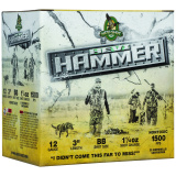 HEVI-Hammer, 12 Gauge, 3", BB Shot, Max Dram, 1 1/4oz, Bismuth/Steel, 25 Rounds per Box HS28088